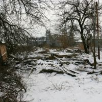Разруха по переулку Обрывному, в 100 метрах от дома градоначальника., Таганрог