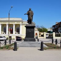 Таганрог. Памятник Александру I.  Taganrog. The monument to Alexander I., Таганрог
