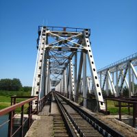 ЖД мост. Railway bridge., Тарасовский