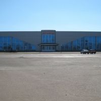 Здание луганского аэропорта. The building of Lugansk airport. IATA: VSG. ICAO: UKCW., Тарасовский