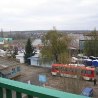 автостанция и рынок в Меловом | bus station and a marketplace in Melovoye, Ukraine just at the state border, Чертково