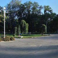 Центральная часть парка, Шахты