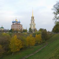 View on Ryazan Kremlin / Вид на рязанский кремль, Рязань