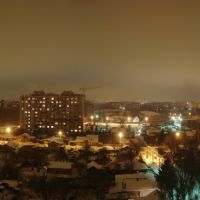 Панорама ночной Рязани., Рязань