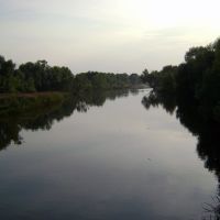 Summer evening @ Mashka river, Сапожок