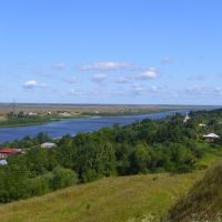 Вид на Оку со Старой Рязани, Спасск-Рязанский
