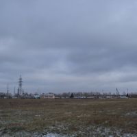 Вид с поля в сторону Чучково. Ноябрь 2007., Чучково