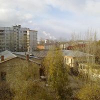 Вид на швейную фабрику, Новокуйбышевск