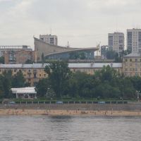 Вид на Самарский цирк и Волжскую набережную / View of Samara circus and the Volga enbankment (05/08/2007), Самара