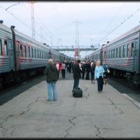 На платформе Сызранского вокзала, Сызрань