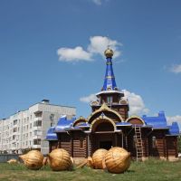 Чапаевск-строящийся казанский храм, Чапаевск