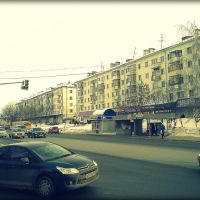 Улица Мира - центральная улица Дербышек., Дубровка