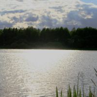 River Volhov/Солнечный блик на воде, Кириши