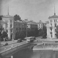 Мост через Комсомольский канал. 70-е, Колпино