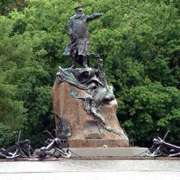 Kronshtadt. Monument to admiral S. Makarov, Кронштадт