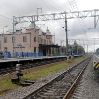 Железнодорожная станция Парголово., Парголово
