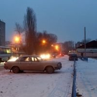 Первый снег на ул. Энгельса, Балашов