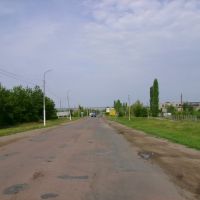въезд в Калининск, Калининск