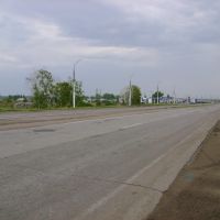 трасса вдоль Калининска, Калининск