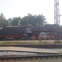 Steam locomotive in Rtischevo, Ртищево