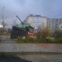 Memorial . Tank /  NW view, Беркакит