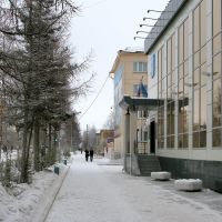Lenina str. Municipality office, Мирный