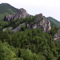 Первомайский перевал скалы, Анбэцу