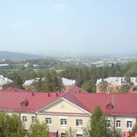 Вид на город с ЦГБ, Новоуральск