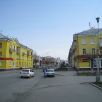 Психоделический перекресток ул.Белинского и ещё какой-то там улицы... (2009), Лесной