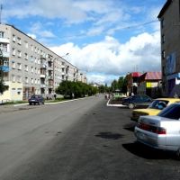 Street in Bogdanovich, Богданович