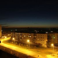 Вид из моего окна ночью (my window at night), Верхняя Пышма