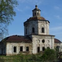 Разрушенная Покровская церковь., Верхотурье