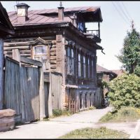 Свердловск, 1980. Улица вдоль пруда., Екатеринбург