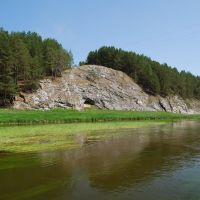 река Нейва, безымянные скалы, Зыряновский