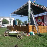 Ирбитская ярмарка 2011.Сцена., Ирбит