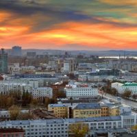 Екатеринбург, вид с Антея, Свердловск