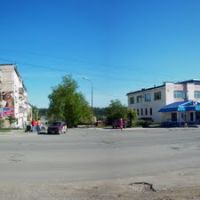 Panorama of street of Lenin around 7th dining room (PANORAMA), Североуральск