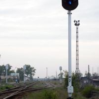 Semaphore at station, Североуральск