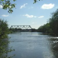 Железнодорожный мост через реку Каква, Серов
