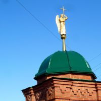 Туринск. Ангел на угловой башне женского монастыря., Туринск