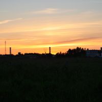 закат над АЭС, Десногорск