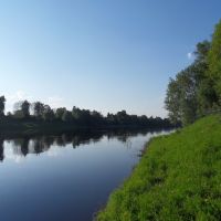 река Западная Двина город Велиж, Велиж