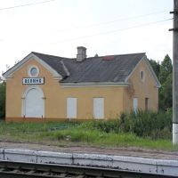 Velino Railway Station, Smolensk Region, Aug. 2005, Голынки