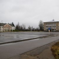 Главная площадь, администрация города, Новодугино