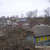 Старые дома в долине Становки., Рославль