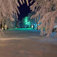 Ессентуки, ул.Анджиевского в снегу, Ессентуки