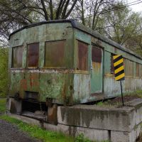 Old coach from EMU-train SM3, Минеральные Воды