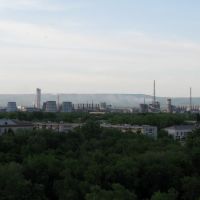 Вид на Заводы Азот, Арнест, Невинномысск