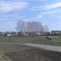 Ранняя весна, с крыльца  2 Гавриловской школы, Гавриловка Вторая