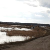 Объездная дорога во время разлива, Кирсанов